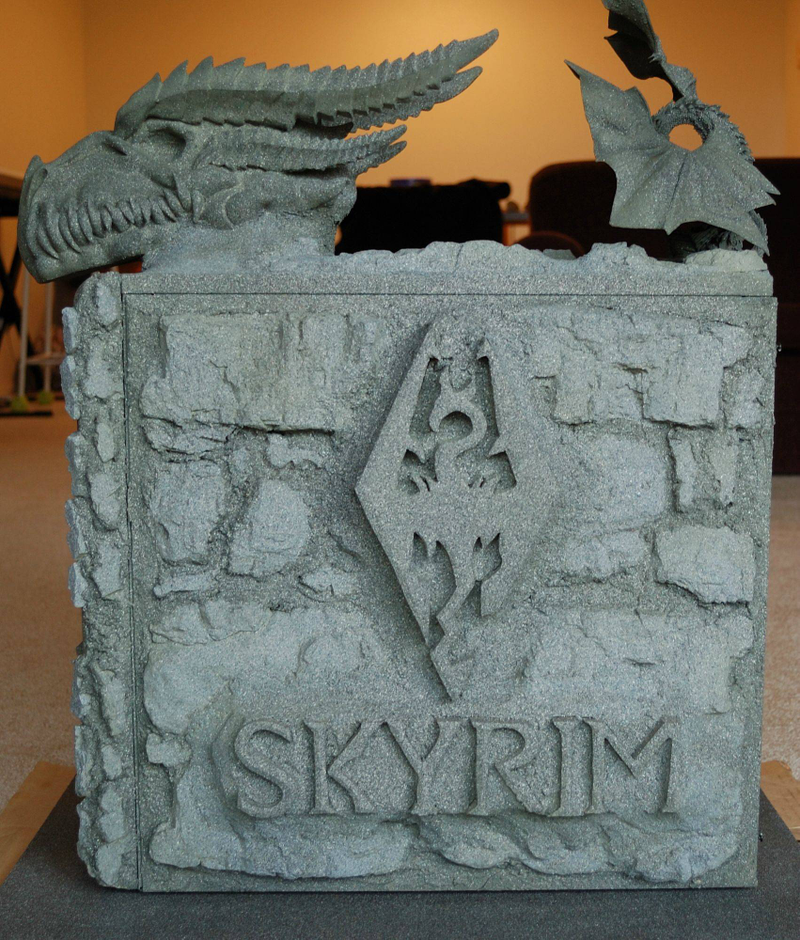 Illustration for article titled Man Not Allowed to Call Child "Dovahkiin", Builds Skyrim PC Instead